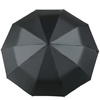 Parasol składany winylowy automatyczny AU20 Black Silver wytrzymała konstrukcja na każdą pogodę