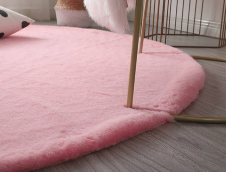Dywan okrągły Rabbit Strado 90x90 SakuraPink (Różowy)