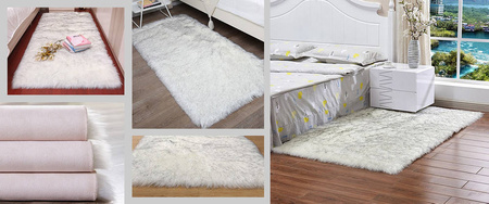 Dywan Sheep Strado 180x200 NaturalSheep (Popiel)