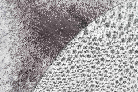 Dywan okrągły NOVO Strado nowoczesny deliktany wzór do salonu Melodia 160x160 cm