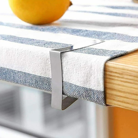 Strado Klipsy do obrusu stalowe ST8 - Silver