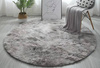 Dywan okrągły Shaggy Ombre Strado 90x90 OmbreSilver (Jasny Szary)