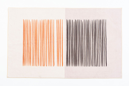 Dywan NOVO Strado nowoczesny do salonu delikatny beżowy wzór velvet Piaskowe Linie 120x160 cm