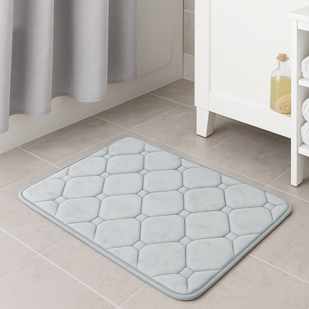 Superchłonna mata łazienkowa Strado ABM2 Grey szybkoschnąca ochrona podłogi