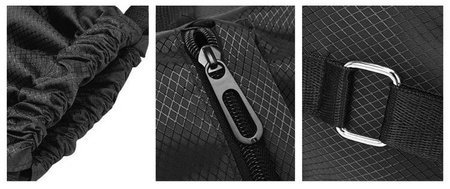 Wodoodporny plecak sportowy torba Strado 37x48x19 cm (Czarny)