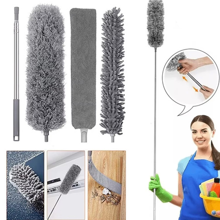 Miotełka STRADO teleskopowa do kurzu 3w1 250cm szczotka zmiotka zestaw XXL