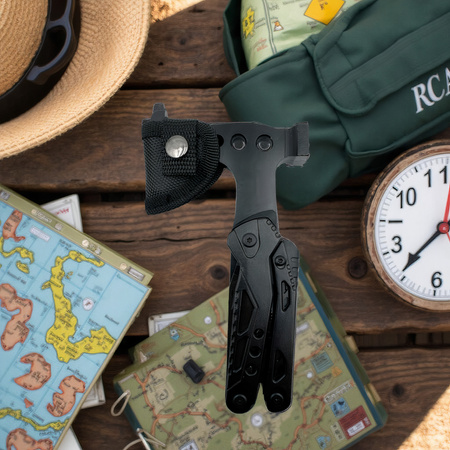 Niezawodny zestaw survivalowy 18w1 STRADO kompaktowy multitool wojskowy taktyczny XXL dla podróżnika