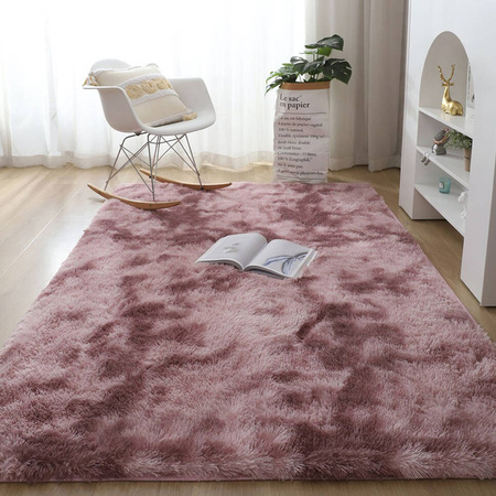 Dywan Ombre Shaggy Strado 80x150 OmbrePurple (Różowy)