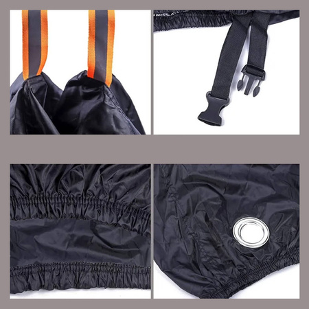 Wodoodporny pokrowiec na rower motor skuter Strado 120x85x200cm