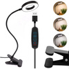 Lampa biurkowa LED z klipsem - DML5 - Black