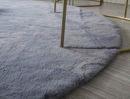 Dywan okrągły Rabbit Strado 110x110 Silver (Jasny Szary)