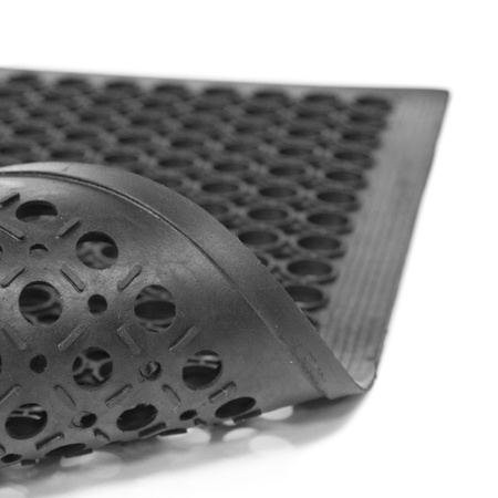 Wycieraczka wejściowa pod drzwi 60x90 cm peforowana na klatkę do holu