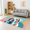 Dywan 3D Strado ColorDog 100x150 cm nowoczesny z motywem psa do pokoju dziecka lub gracza