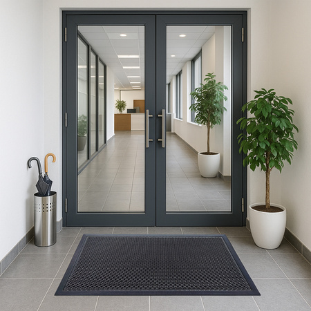 Wycieraczka STRADO siatka 3d pod drzwi do butów mata gumowa 60x90 gruba XL