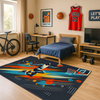 Dywan 3D Strado BasketBall 120x170 cm nowoczesny z trójwymiarowym wzorem do pokoju gracza