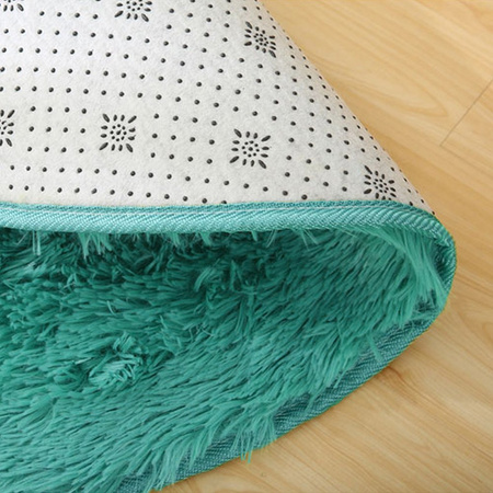 Dywan okrągły Shaggy Strado 80x80 TurquoiseSea (Turkusowy)