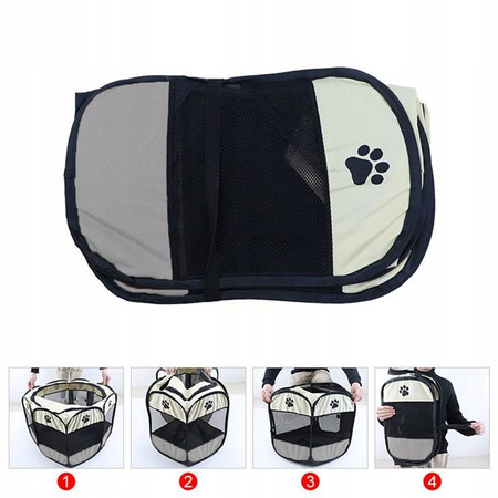 SKŁADANY Kojec dla zwierząt psa kota królika legowisko klatka wybieg płotek