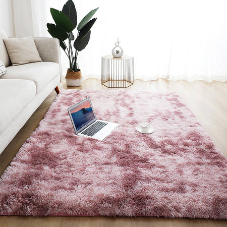 Dywan Ombre Shaggy Strado 120x160 OmbrePurple (Różowy)