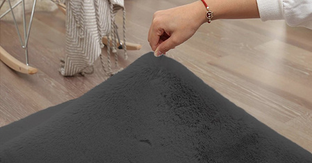 Dywan okrągły Rabbit Strado 200x200 DeepGrey (Szary)