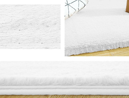 Dywan pokojowy Rabbit Strado 200x200 White (Biały)