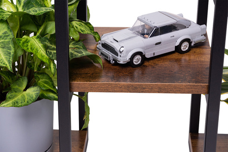 Kwietnik stojący metalowy PANORAMA na kwiaty i rośliny – 6-poziomowy VENGE