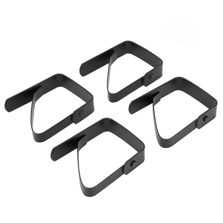 Strado Klipsy do obrusu stalowe ST4 - Black