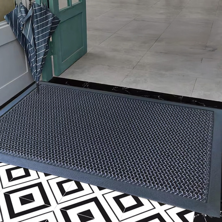 Wycieraczka STRADO siatka 3d pod drzwi do butów mata gumowa 60x90 gruba XL