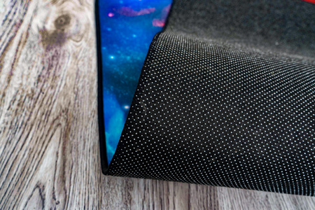 Dywan gamingowy 3D Strado Galaktyka 140x200 cm z kosmicznym wzorem gracza