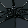 Parasol składany winylowy automatyczny AU20 Black Silver wytrzymała konstrukcja na każdą pogodę