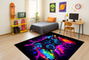 Dywan gamingowy 3D Strado ColorPad 140x200 cm nowoczesnym wzorem do pokoju gracza