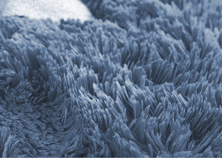 Dywan Shaggy Strado SilverFur 160x220 cm jasnoszary – miękki pluszowy dywan do salonu i pokoju młodzieżowego