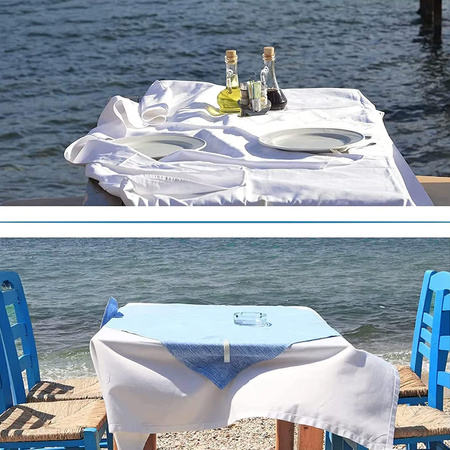 Strado Klipsy do obrusu stalowe ST8 - Silver