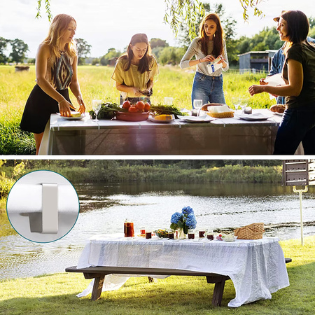 Strado Klipsy do obrusu stalowe STL4 - Liście