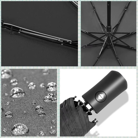 Automatyczna parasolka składana lekka przeciwsloneczna pokrowiec wygodna dla kobiet i mężczyzn