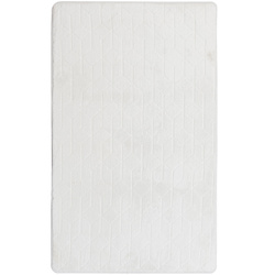 Dywan STRADO Rabbit 3D pluszowy miękki jak królik 120x170 White