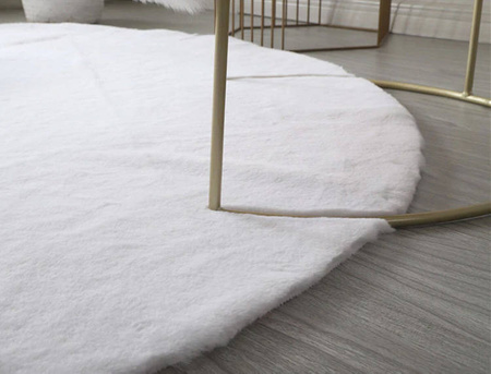 Dywan okrągły Rabbit Strado 150x150 White (Biały)