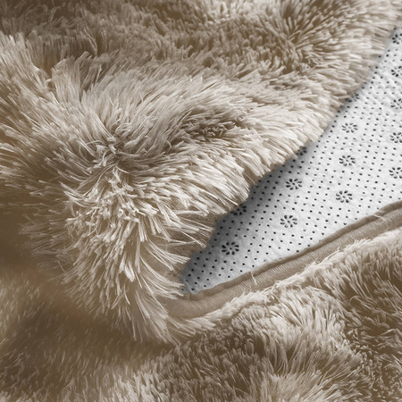 Dywan okrągły Shaggy Ombre Strado 300x300 OmbreCamel (Beżowy)