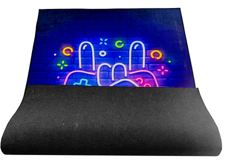 Dywan gamingowy 3D Strado HARDGAMES 100x150 cm nowoczesny do pokoju gracza