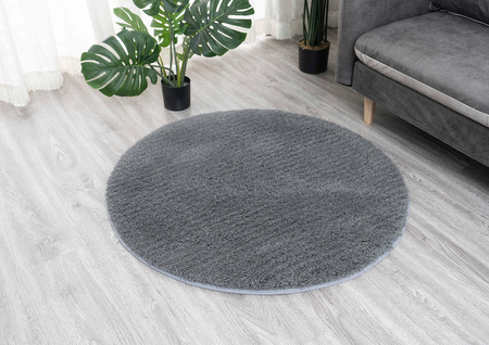 Dywan okrągły Alpaca Strado 140x140 - AlpaGrey