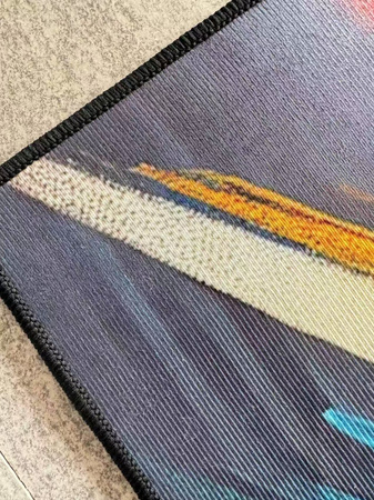 Dywan gamingowy 3D Strado BASKETBALL 100x150 cm nowoczesny z trójwymiarowym wzorem do pokoju gracza