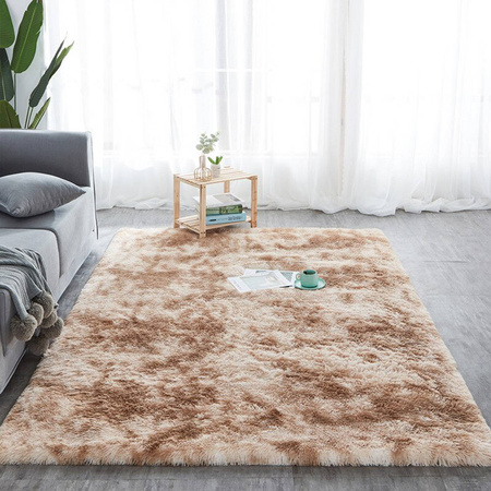 Dywan Ombre Shaggy Strado 60x120 OmbreCamel (Beżowy)