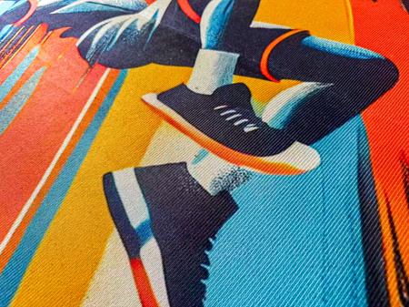 Dywan gamingowy 3D Strado BASKETBALL 100x150 cm nowoczesny z trójwymiarowym wzorem do pokoju gracza