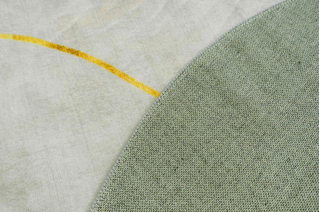 Dywan okrągły NOVO Strado nowoczesny delikatny szary wzór do salonu Szare Echo 200x200 cm