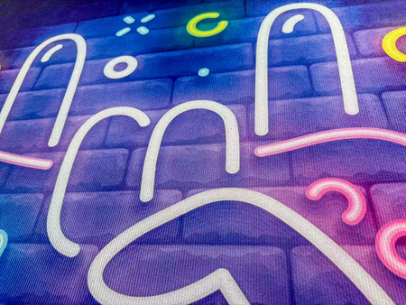 Dywan gamingowy 3D Strado HardGames 140x200 cm z dynamicznym wzorem do pokoju gracza