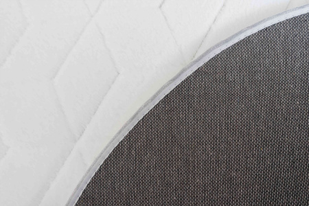 Dywan STRADO okrągły Rabbit 3D pluszowy miękki jak królik 120 White