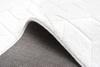 Dywan STRADO Rabbit 3D pluszowy miękki jak królik 80x150 White