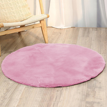 Dywan okrągły Rabbit Strado 100x100 SakuraPink (Różowy)