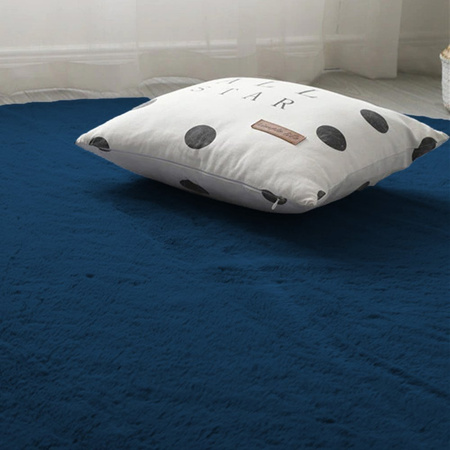 Dywan okrągły Rabbit Strado 160x160 RoyalNavy (Niebieski)