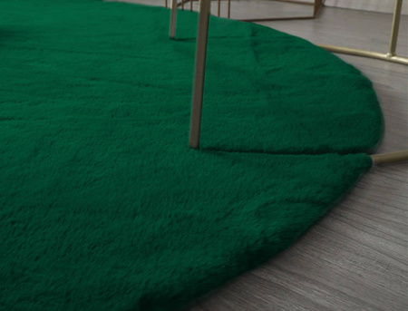 Dywan okrągły Rabbit Strado 150x150 BottleGreen (Zielony)