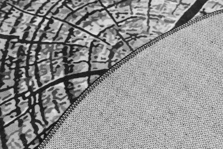 Dywan NOVO Strado nowoczesny pień drzewa do salonu szary wzór Szary Pień 160x160 cm